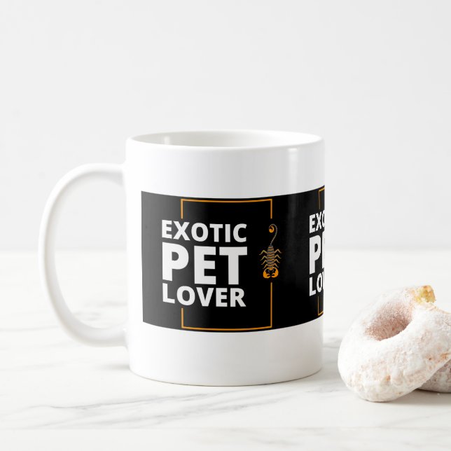 Exotiska Djurälskare Mugg (Med munk)