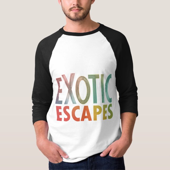 Exotiska Escapes T Shirt (Framsida)