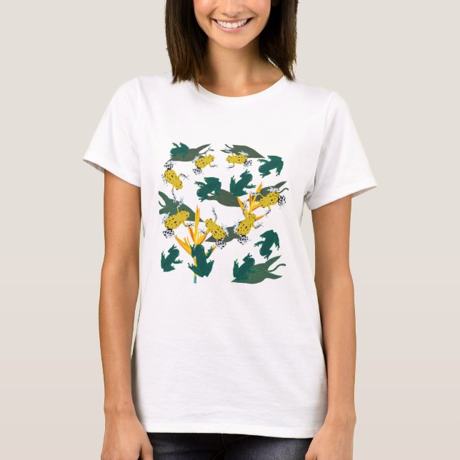 Exotiska grodor t shirt (Framsida)
