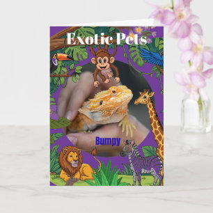 Exotiska husdjur kort