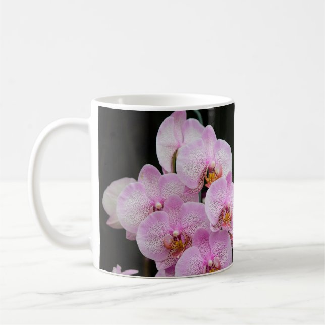 Exotiska orkidéer kaffemugg (Vänster)