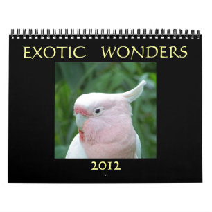 Exotiska under 2012 kalender