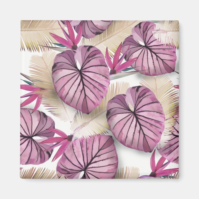 Exotiska växter magnet (Framsidan)