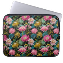 Exotiskt blomstermönster BOHO Chic Tropiska blad