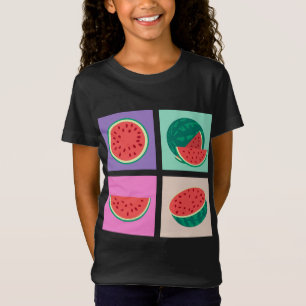 Exotiskt fruktpapp Art Tropiskt sommarventilations T Shirt