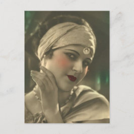 Exotiskt huvudband vykort