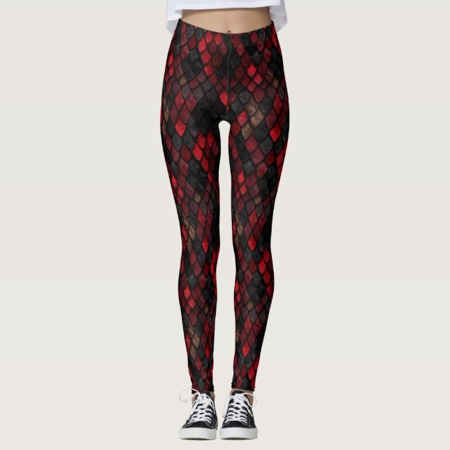 Exotiskt Motiv Blomma Fästmö Present Gym Leggings (Framsida)