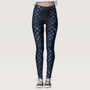 Exotiskt Motiv Tema Dammode Gym Leggings