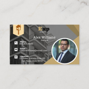 Exp Eealty-Affärskort Visitkort