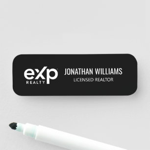 EXP Realty Namnskylt Namnbricka