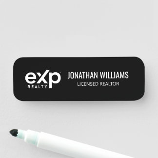 EXP Realty Namnskylt Namnbricka