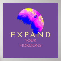 "Expandera dina vågor" Blå Rosa-Gult på Lilan