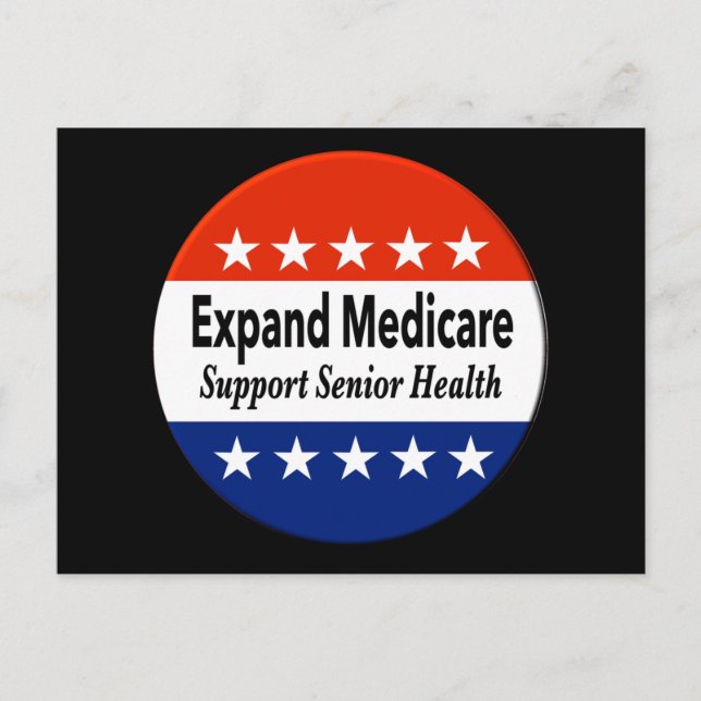 Expandera Medicare för att stödja högre sjukförsäk Vykort (Framsida)