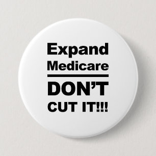 Expandera Medicare - Klipp inte ut det Knapp