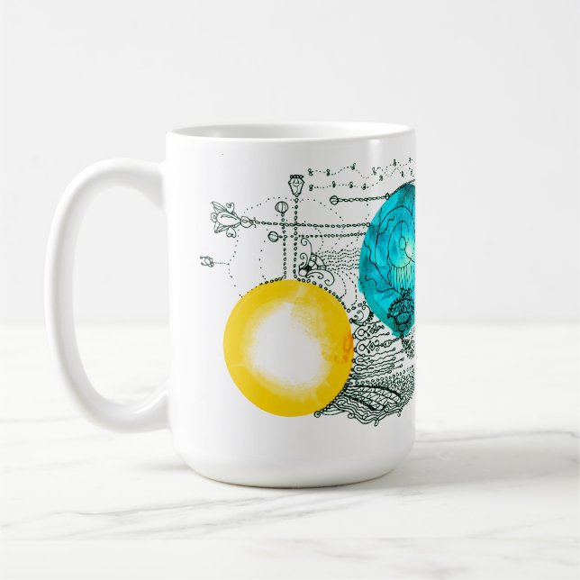 Expandera Universe Holds oändliga löftesfärgning Kaffemugg (Vänster)