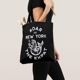 Expat Roar for New York (Black) Tygkasse