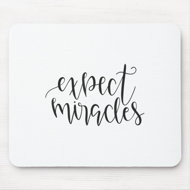 Expect Miracles Insrational Motivational Quote  Musmatta (Framsidan)