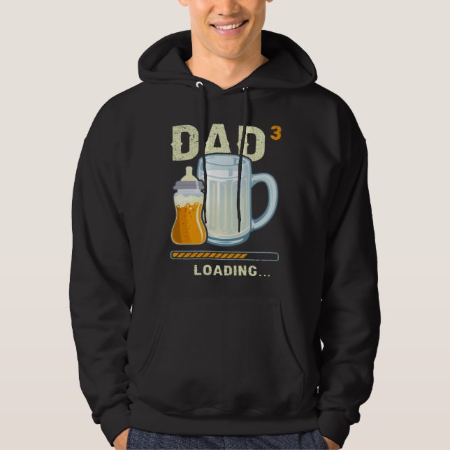 Expectant Dad Dad to be Future Dad 3rd child  2 Hoodie (Framsida)