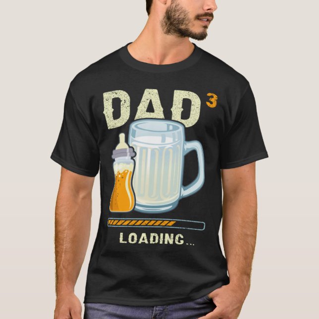 Expectant Dad Dad to be Future Dad 3rd child  2 T Shirt (Framsida)