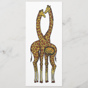 Expectant Giraffes - dräktig giraffe Meddelande