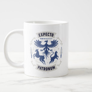 Expecto Patronum Vintage Silhuett Grafik Jumbo Mugg