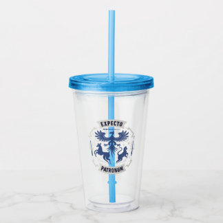 Expecto Patronum Vintage Silhuett Grafik Take Away Mugg