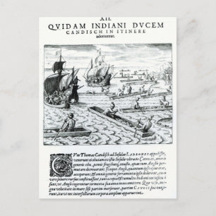 Expedition av Thomas Cavendish Vykort
