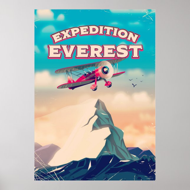Expedition Everest Resa affisch (Framsidan)