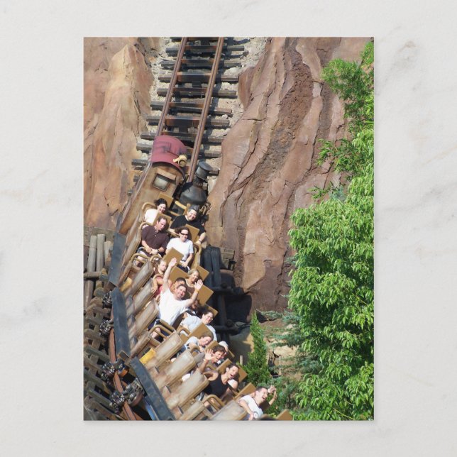 Expedition Everest Roller Underlägg Vykort (Framsida)