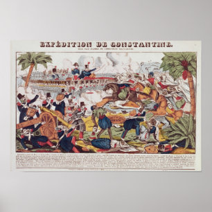 Expedition i Constantine Poster