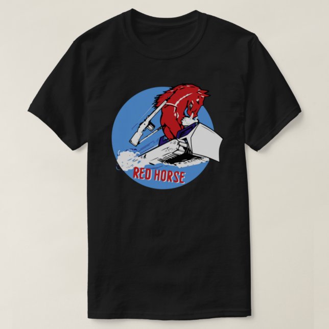 Expeditionary Red Horse Group Essential T-Shirt (Design framsida)