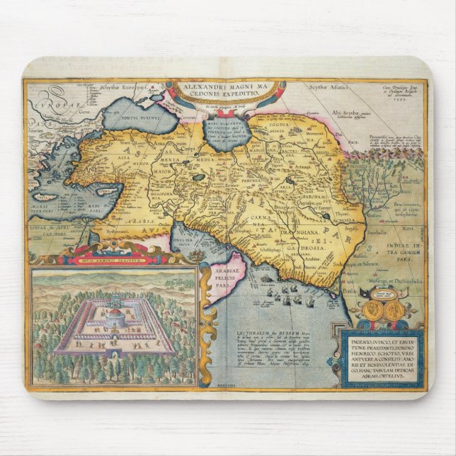 Expeditionen av Alexander underbaren Musmatta (Framsidan)