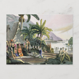 Expeditionen Party och Kung Kamehameha I Vykort