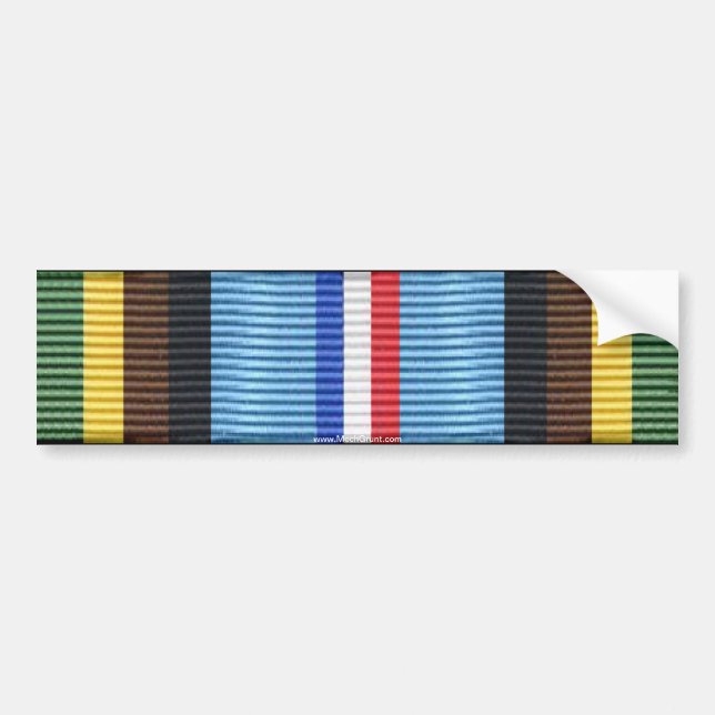 Expeditions- medaljbildekal för krigsmakt bildekal (Framsidan)