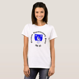 Expeditions- utslagsplats för damer t shirt