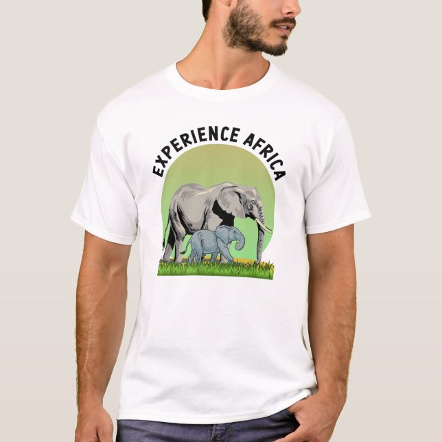 Experience Africa T Shirt (Framsida)