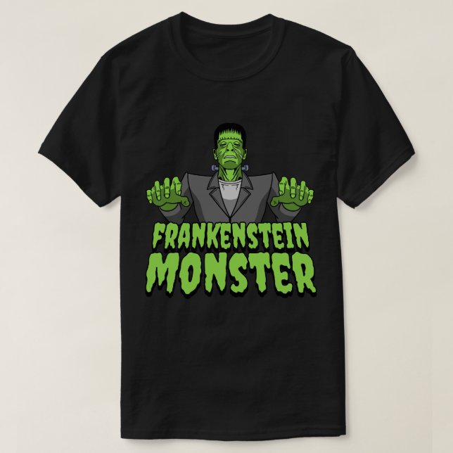 Experience Classic Frankenstein Vintage T Shirt (Design framsida)