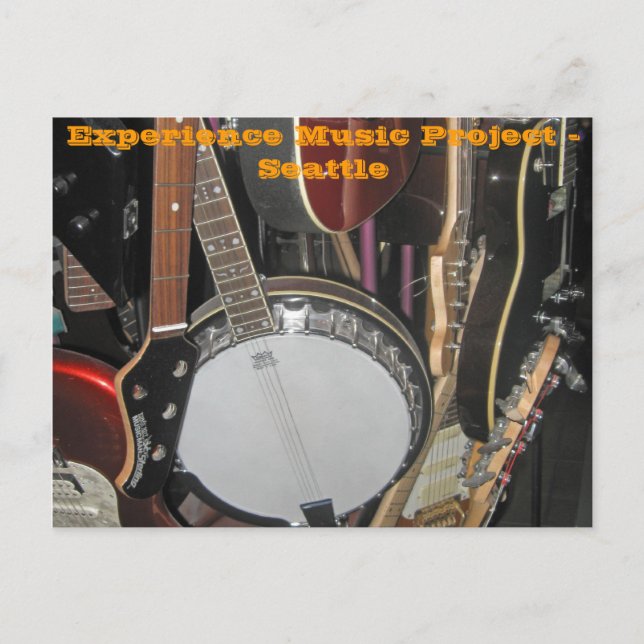 Experience Music Project - Seattle Vykort (Framsida)