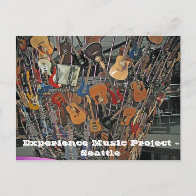 Experience Music Project - Seattle Vykort (Framsida)