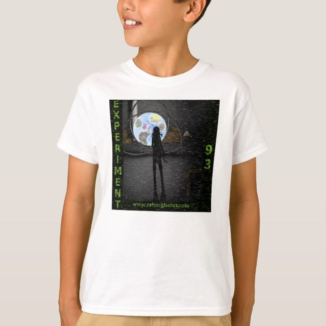 Experiment 93, statisk elektricitetbarns skjorta t-shirt (Framsida)