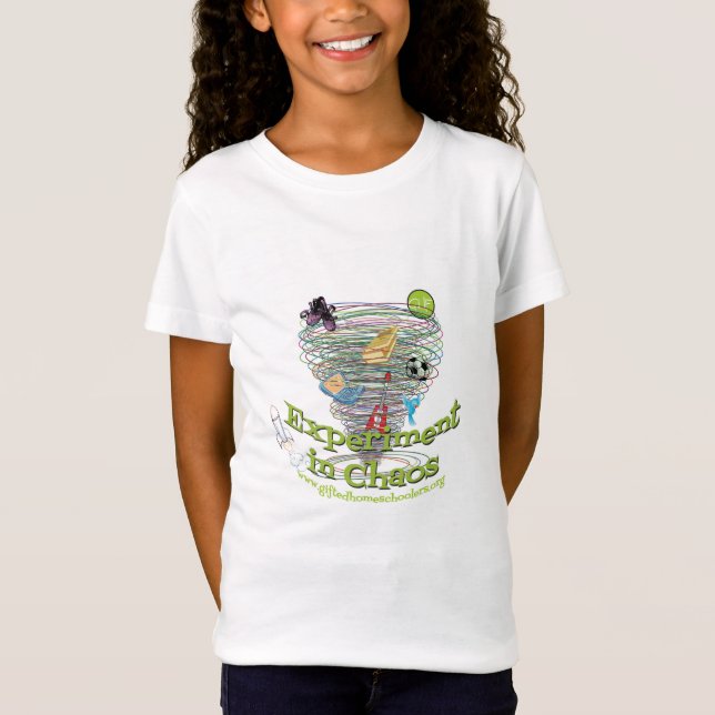 Experiment i kaos - ungar t-shirt (Framsida)