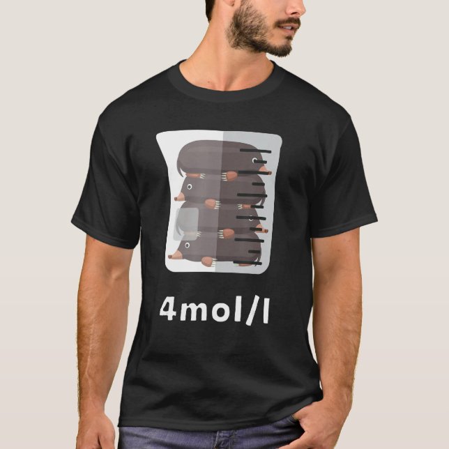Experiment Lab Science Student Chemistry Teacher M T Shirt (Framsida)