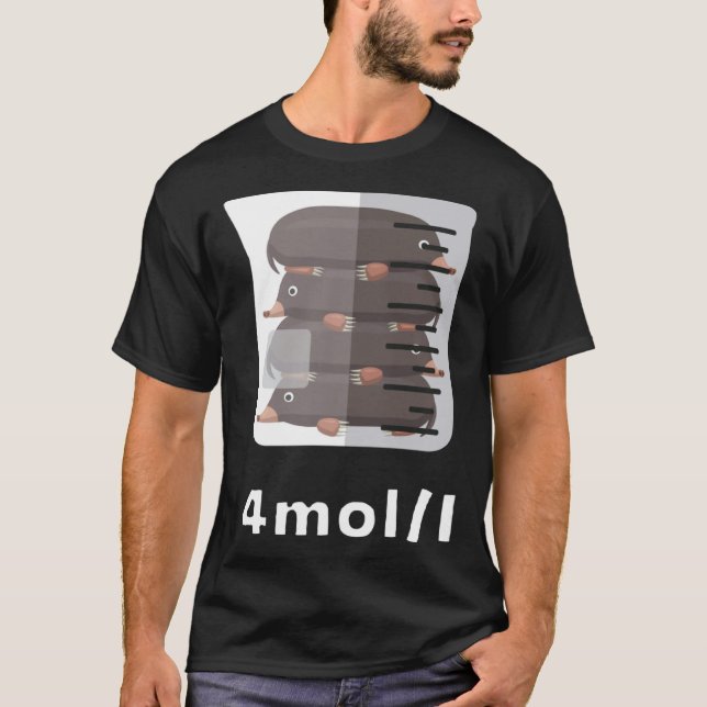 Experiment Lab Science Student Chemistry Teacher M T Shirt (Framsida)