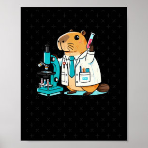 Experiment med vetenskaplig kompetens i laboratori poster
