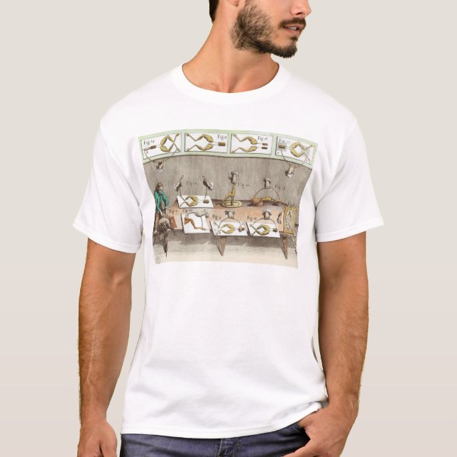 Experiment på grodor tee shirt (Framsida)