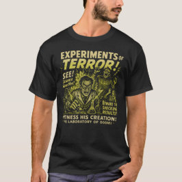 Experiment på Terror Lab-filmen Poster Halloween T Shirt