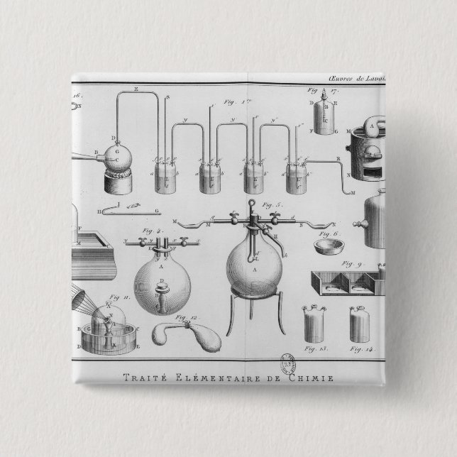 Experiment på upplösningen av vatten knapp (Framsida)
