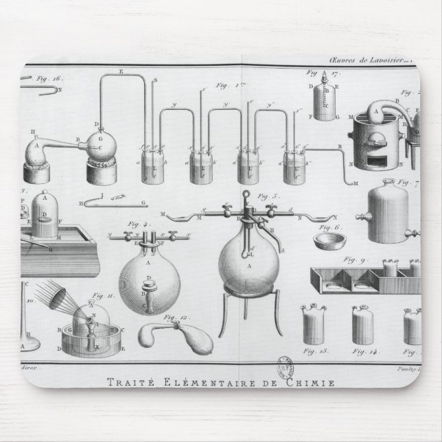 Experiment på upplösningen av vatten musmatta (Framsidan)