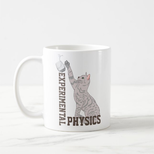 Experimentell Fysik Katt Kaffemugg (Vänster)