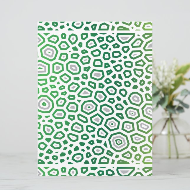 Experimentell mönster 2 julkort (Stående Fram)